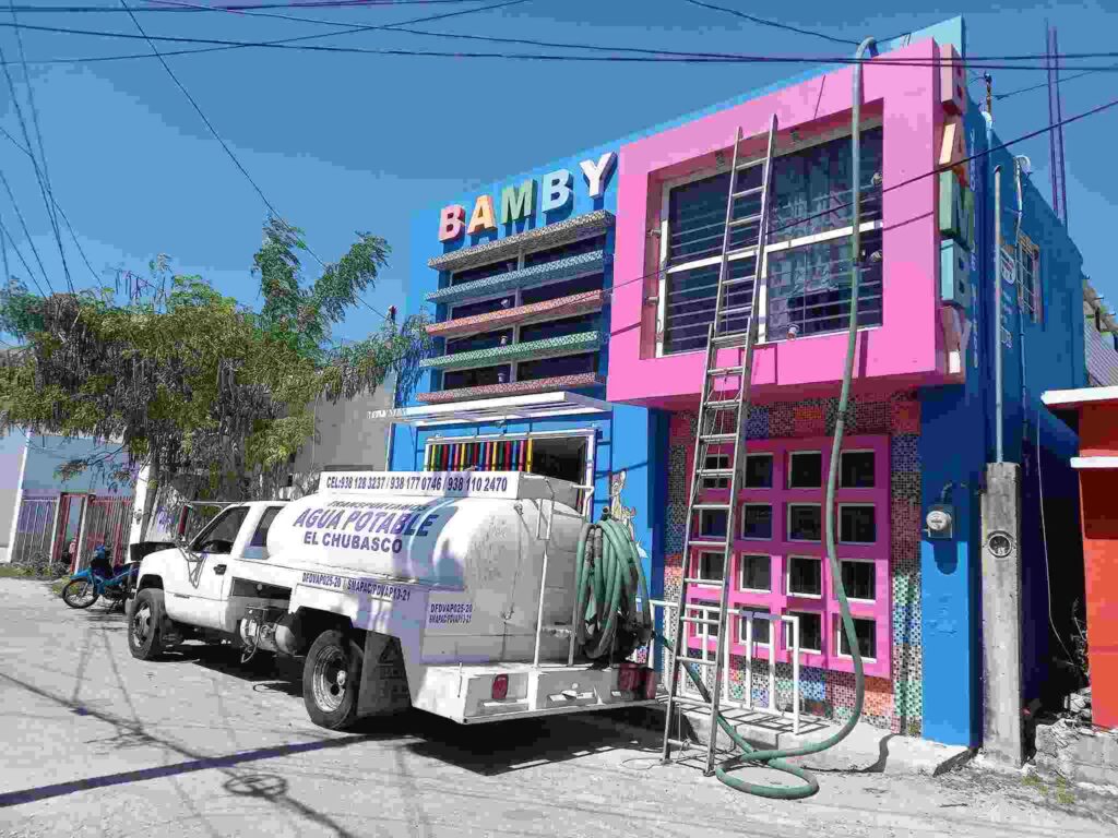 Agua en pipas "El chubasco"